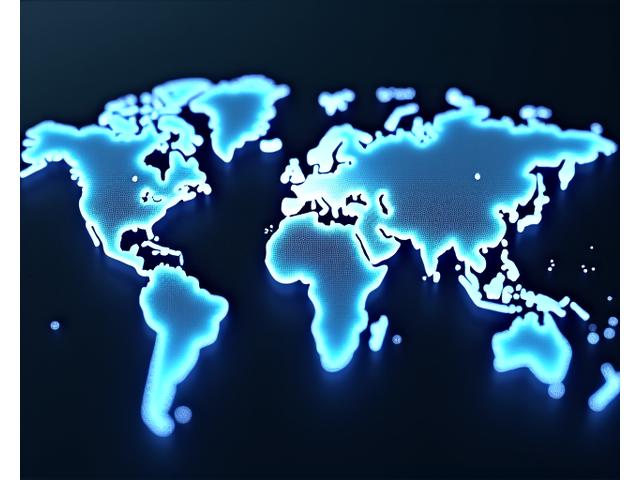 주요 지사 위치가 표시된 세계 지도