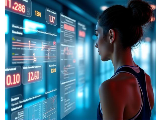 선수 데이터를 실시간으로 보여주는 AI 트레이닝 플랫폼 대시보드
