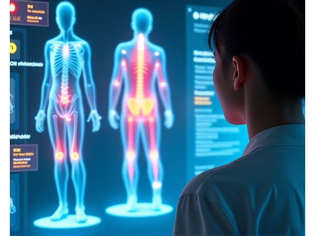 부상 위험을 경고하고 예방 조치를 제안하는 AI 시스템 대시보드