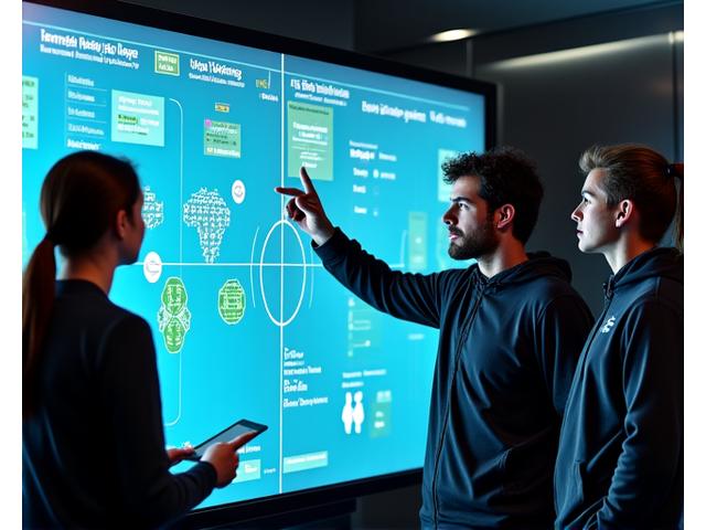 코치와 선수가 훈련 데이터를 공유하며 소통하는 협업 워크스페이스