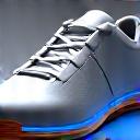 최첨단 스포츠 장비 아이콘