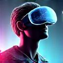 몰입형 VR 트레이닝 시뮬레이션 아이콘