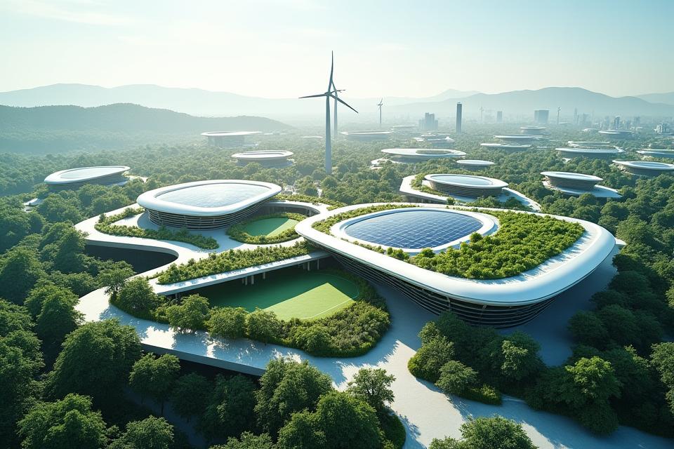 친환경 스포츠 시설 태양광 패널