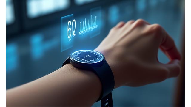 삼성전자 로고와 스마트 웨어러블 기기 이미지